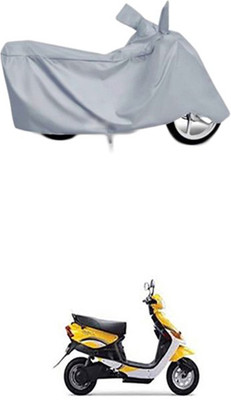 ZTech Two Wheeler Cover for Indus(Yo Style, Silver)