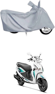 ZTech Two Wheeler Cover for Hero(Pleasure, Silver)