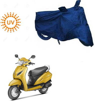RPSENTTERPR Waterproof Two Wheeler Cover for Honda(Activa 5G, Blue)
