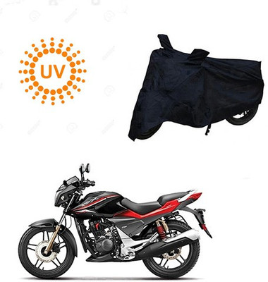 RPSENTTERPR Waterproof Two Wheeler Cover for Hero(CBZ Extreme, Black)