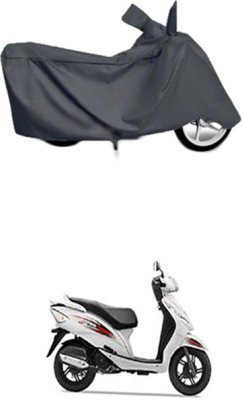 Wild Panther Two Wheeler Cover for TVS(Wego, Grey)