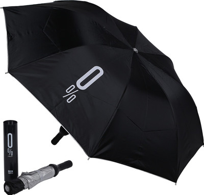 Modish Elements Wine Bottle Umbrella Umbrella(Black)