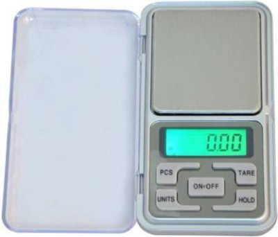 Glancing Digital Pocket Weight Scale Jewellery , Gold, Silver, Platinum Weighing Mini Machine with Auto Calibration, Tare Full Capacity, Operational Temp 10-30 Degree (200/0.01 g) Mini Pocket Weighing Scale Weighing Scale(Silver)