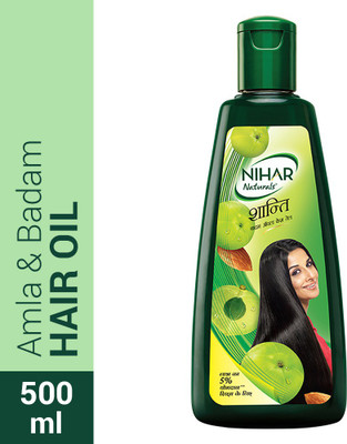 NIHAR Naturals Shanti Amla Badam Hair Oil(500 ml)
