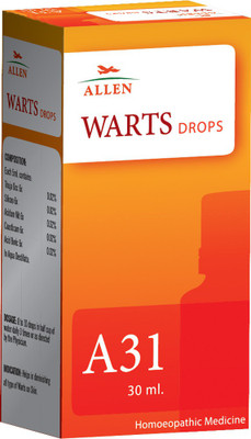 ALLEN A31 Warts Drops(4 x 30 ml)