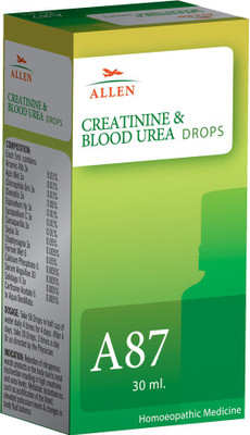 ALLEN A87 Creatinine & Blood Urea Drops(5 x 30 ml)