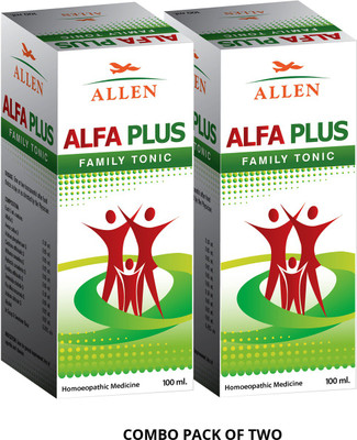 ALLEN Alfa Plus Syrup(2 x 100 ml)