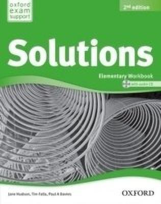 Solutions: Elementary: Workbook and Audio CD Pack(English, Mixed media product, unknown)