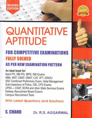 Quantitative Aptitude for Competitive Examinations  - Quantitative Aptitude by rs agrawal  (English, Paperback, Aggarwal R. S.)