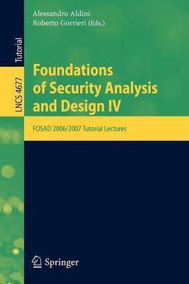 Foundations of Security Analysis and Design(English, Paperback, unknown)