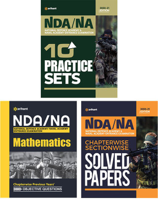 NDA & NA Guide ,NDA NA 10 Practice Sets & Chapterwise Solved Paper (National Defence Academy & Naval Academy) Hindi (Set of Books)(Paperback, Arihant Experts)