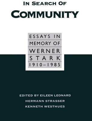 In Search of Community(English, Hardcover, Leonard Eileen B.)