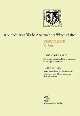 On asking the right kind of question in biological research(English, Paperback, Krebs Hans Adolf Sir)