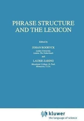 Phrase Structure and the Lexicon(English, Paperback, unknown)