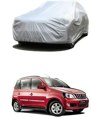 Billseye Car Cover For Mahindra Quanto (Without Mirror Pockets)(Silver)