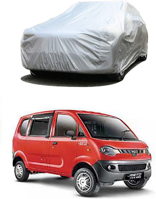 Billseye Car Cover For Mahindra Jeeto (Without Mirror Pockets)(Silver)