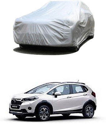 W proof Car Cover For Honda WRV (Without Mirror Pockets)(Silver)