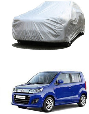 Billseye Car Cover For Maruti Suzuki WagonR Stingray (Without Mirror Pockets)(Silver)