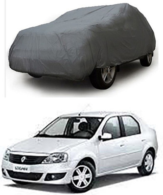 W proof Car Cover For Mahindra Logan (Without Mirror Pockets)(Grey)