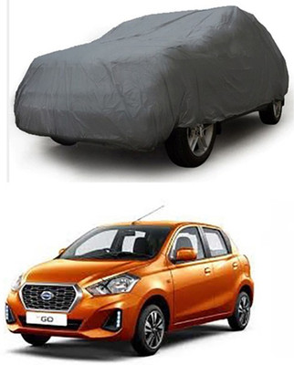 Billseye Car Cover For Datsun Go (Without Mirror Pockets)(Grey)