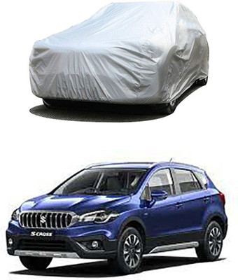 Billseye Car Cover For Maruti Suzuki S-Cross (Without Mirror Pockets)(Silver)