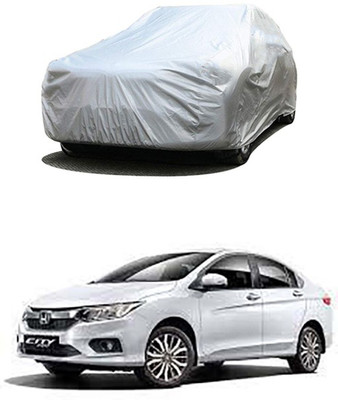 Billseye Car Cover For Honda City ZX (Without Mirror Pockets)(Silver)