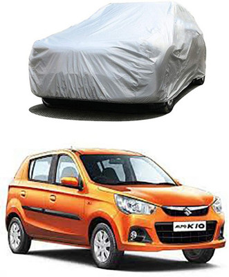 Billseye Car Cover For Maruti Suzuki Alto K10 (Without Mirror Pockets)(Silver)