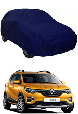 W proof Car Cover For Renault Triber (Without Mirror Pockets)(Blue)