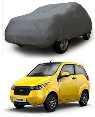 W proof Car Cover For Mahindra e2o (Without Mirror Pockets)(Grey)