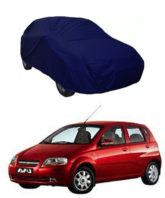 Billseye Car Cover For Chevrolet Aveo Uva (Without Mirror Pockets)(Blue)