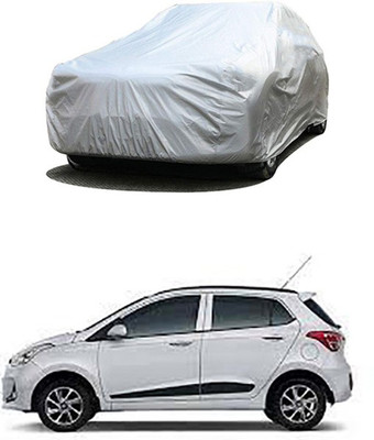 Billseye Car Cover For Hyundai Grand i10 (Without Mirror Pockets)(Silver)