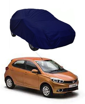Billseye Car Cover For Tata Tiago (Without Mirror Pockets)(Blue)