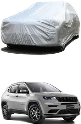 Billseye Car Cover For Jeep Compass Facelift (Without Mirror Pockets)(Silver)