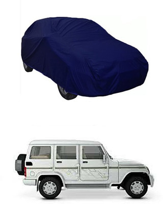 Billseye Car Cover For Mahindra Bolero (Without Mirror Pockets)(Blue)