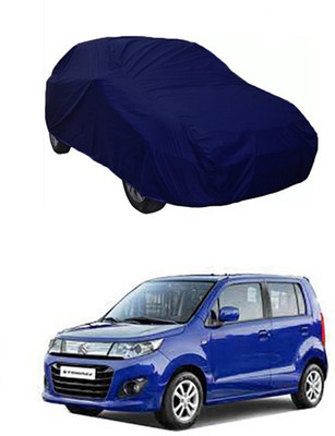 Billseye Car Cover For Maruti Suzuki WagonR Stingray (Without Mirror Pockets)(Blue)