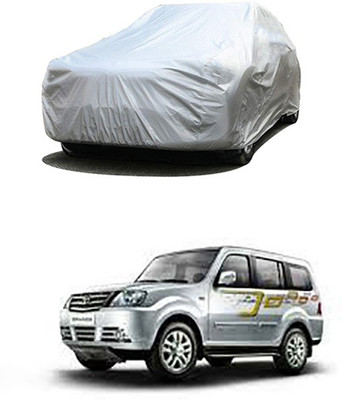 Billseye Car Cover For Tata Sumo Grande MK II (Without Mirror Pockets)(Silver)