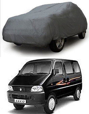 Billseye Car Cover For Maruti Suzuki Eeco (Without Mirror Pockets)(Grey)