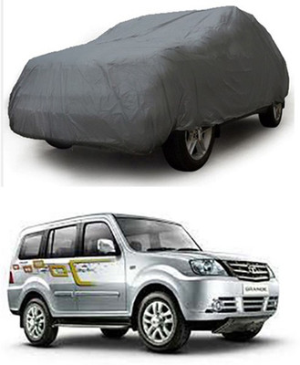 Billseye Car Cover For Tata Sumo Grande (Without Mirror Pockets)(Grey)