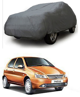 W proof Car Cover For Tata Indica (Without Mirror Pockets)(Grey)