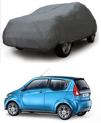 W proof Car Cover For Mahindra e20 (Without Mirror Pockets)(Grey)