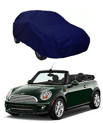 W proof Car Cover For Mini Universal For Car (Without Mirror Pockets)(Blue)