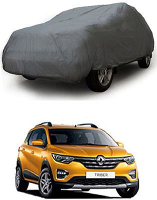 W proof Car Cover For Renault Triber (Without Mirror Pockets)(Grey)