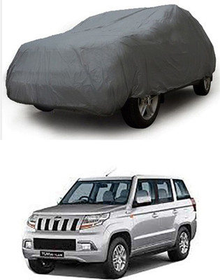 W proof Car Cover For Mahindra TUV300 (Without Mirror Pockets)(Grey)