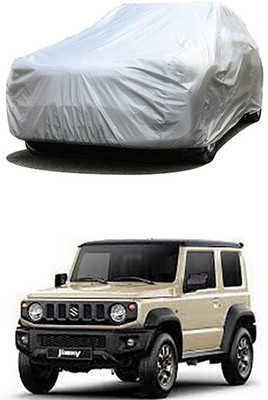 Billseye Car Cover For Maruti Suzuki Jimny (Without Mirror Pockets)(Silver)