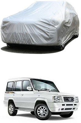 W proof Car Cover For Tata Sumo Gold (Without Mirror Pockets)(Silver)