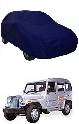 Billseye Car Cover For Mahindra Marshal (Without Mirror Pockets)(Blue)
