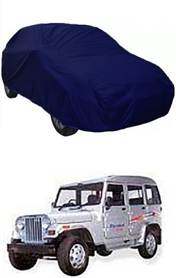 Billseye Car Cover For Mahindra Marshal (Without Mirror Pockets)(Blue)