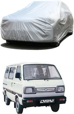 W proof Car Cover For Maruti Suzuki Omni(Silver)