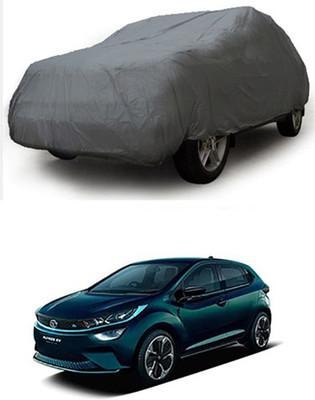 Billseye Car Cover For Tata Altroz EV (Without Mirror Pockets)(Grey)