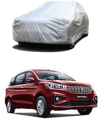 Billseye Car Cover For Maruti Suzuki Ertiga (Without Mirror Pockets)(Silver)